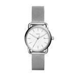 Ficha técnica e caractérísticas do produto Relógio Fossil Feminino Ladies The Commuter Prata - ES4331/1KN