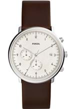 Ficha técnica e caractérísticas do produto Relógio Fossil FS5488/0KN Marrom/Branco