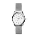 Ficha técnica e caractérísticas do produto Relógio Fossil Ladies The Commuter Prata - ES4331/1KN