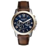 Ficha técnica e caractérísticas do produto Relógio Fóssil Masculino Blue Dial Fs5150/5An