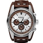 Ficha técnica e caractérísticas do produto Relógio Fossil Masculino Marrom Coachman CH2565/0MN