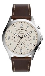 Ficha técnica e caractérísticas do produto Relógio Fossil Masculino Marrom Leather Watch Fs5696/opn