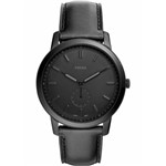 Ficha técnica e caractérísticas do produto Relógio Fossil Masculino Ref: Fs5447/0pn Slim Black