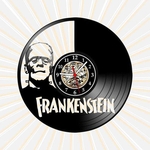 Ficha técnica e caractérísticas do produto Relógio Frankenstein Filmes Series TV Nerd Geek Vinil LP