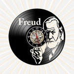 Ficha técnica e caractérísticas do produto Relógio Freud Psicanálise Psiquiatra Nerd Geek Vinil LP