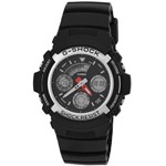 Ficha técnica e caractérísticas do produto Relógio G-Shock AW-590-1ADR Preto/Prata