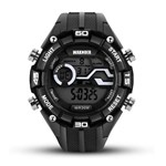 Ficha técnica e caractérísticas do produto Relogio G-Shock Espotivo Luxo Waknoer Preto Branco