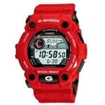 Ficha técnica e caractérísticas do produto Relógio G-Shock G-7900A-4Dr Masculino Digital Vermelho Tábua de Maré S...