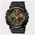 Ficha técnica e caractérísticas do produto Relógio G-Shock GA-100CF-1A9DR Preto