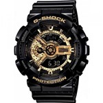 Ficha técnica e caractérísticas do produto Relógio G-Shock Ga-110gb-1adr Casio Masculino Preto Dourado