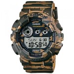 Ficha técnica e caractérísticas do produto Relógio G-Shock GD-120CM-5DR Marrom/Verde