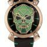 Ficha técnica e caractérísticas do produto Relogio Gaga Milano BIONIC SKULL 48MM IP ROSE GOLD