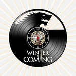 Ficha técnica e caractérísticas do produto Relógio Game of Thrones Winter is Coming Series TV Vinil LP