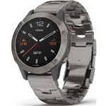 Ficha técnica e caractérísticas do produto Relógio Garmin Fenix 6 Pro Sapphire Titanium