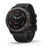 Ficha técnica e caractérísticas do produto Relógio Garmin Fenix 6S Sapphire Carbono Cinza com Preto