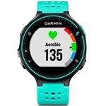 Ficha técnica e caractérísticas do produto Relógio Garmin Forerunner 235 Medidor Cardíaco no Pulso 3717-49 Azul/Preto