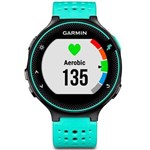 Ficha técnica e caractérísticas do produto Relógio Garmin Forerunner 235 Medidor Cardíaco no Pulso 371749 Azul/Preto