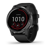 Ficha técnica e caractérísticas do produto Relógio Garmin Vivoactive 4 (Preto com Ardósia)