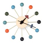 Ficha técnica e caractérísticas do produto Relógio George Nelson Ball Clock - Colorido