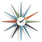 Ficha técnica e caractérísticas do produto Relógio George Nelson Sunburst - Colorido