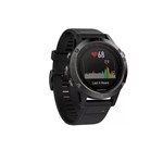 Relógio Gps Garmin Fenix 5 Safira Preto - Lacrado - Garantia