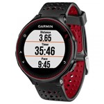 Ficha técnica e caractérísticas do produto Relógio GPS Garmin Forerunner 235 Preto/Vermelho - Gamin