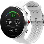 Relógio GPS Multiesportes Monitor Cardíaco de Pulso Polar Vantage M Branco