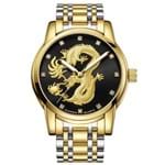 Relógio Guanqin Dragon Luxo (Preto)