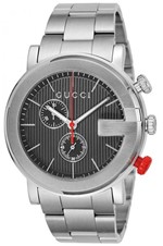 Relógio Gucci G Chronograph Black YA101361