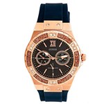 Ficha técnica e caractérísticas do produto Relógio Guess Feminino Azul Marinho - 92601LPGSRU9