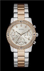 Ficha técnica e caractérísticas do produto Relógio Guess Feminino Bicolor Cristais 92595lpgsga6