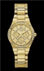 Ficha técnica e caractérísticas do produto Relógio Guess Feminino Dourado com Cristais 92662lpgsda1