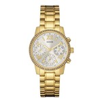 Ficha técnica e caractérísticas do produto Relógio GUESS FEMININO DOURADO - FUNDO BRANCO 92535lpgsda4