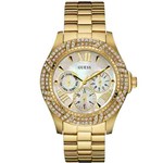 Ficha técnica e caractérísticas do produto Relógio GUESS FEMININO DOURADO - FUNDO BRANCO 92575lpgsda1