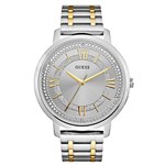 Ficha técnica e caractérísticas do produto Relógio Guess Feminino Prata e Dourado - 92635LPGDBA7