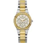 Ficha técnica e caractérísticas do produto Relógio guess feminino prata e dourado 92662LPGSBA2