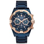 Ficha técnica e caractérísticas do produto Relogio Guess Masculino Analogico - 92516gpgsea3 - Azul