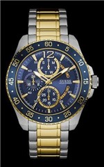 Ficha técnica e caractérísticas do produto Relógio Guess Masculino Bicolor Fundo Azul 92600gpgsba1