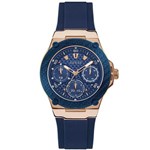 Ficha técnica e caractérísticas do produto Relógio Guess Masculino Dourado e Azul - 92684LPGSRU1