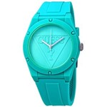 Ficha técnica e caractérísticas do produto Relógio Guess Retro Pop Silicone Tiffany Azul Turquesa