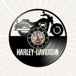 Relógio Harley Davidson Moto Motocicletas Estradeira Vinil