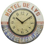 Ficha técnica e caractérísticas do produto Relógio Hotel de Lys