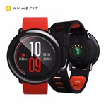 Ficha técnica e caractérísticas do produto Relogio HUAMI Amazfit Smartwatch para Android e IOS - Vermelha