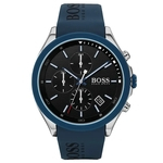 Ficha técnica e caractérísticas do produto Relógio Hugo Boss Masculino Borracha Azul - 1513717 By Vivara