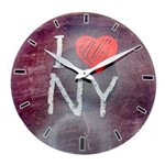 Ficha técnica e caractérísticas do produto Relógio I Love Ny