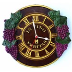 Relógio In Vino Decorativo de Parede