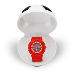 Ficha técnica e caractérísticas do produto Relógio Infantil Menino Skmei AnaDigi 1052 - Vermelho e Branco