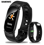 Ficha técnica e caractérísticas do produto Relógio Inteligente Bangwei Led Smartwatch (Preto)