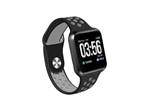 Smartwatch Touch Sport Fitness Android Ios Celular na Cor Preto com Cinza F8 - Nbc