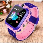 Relógio Inteligente Criança Rastreador Localizador Câmera Anti-lost Sos Smartwatch -Rosa - Rts